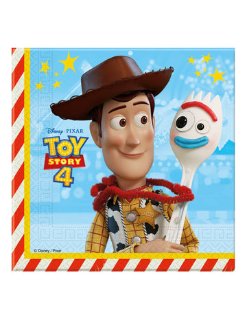 20 Toy Story Paper ručníky 4 33 x 33 cm