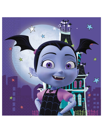 20 Papírových ručníků Vampirina 33 x 33 cm