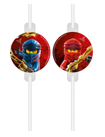 4 Straws Lego Ninjago Medallion