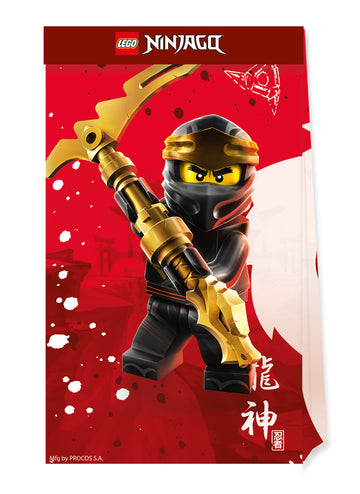 4 Malé svátky v papíru FSC Lego Ninjago