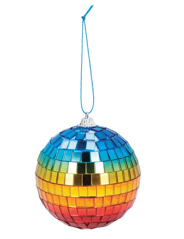 6 8 cm Rainbow Facet Balls