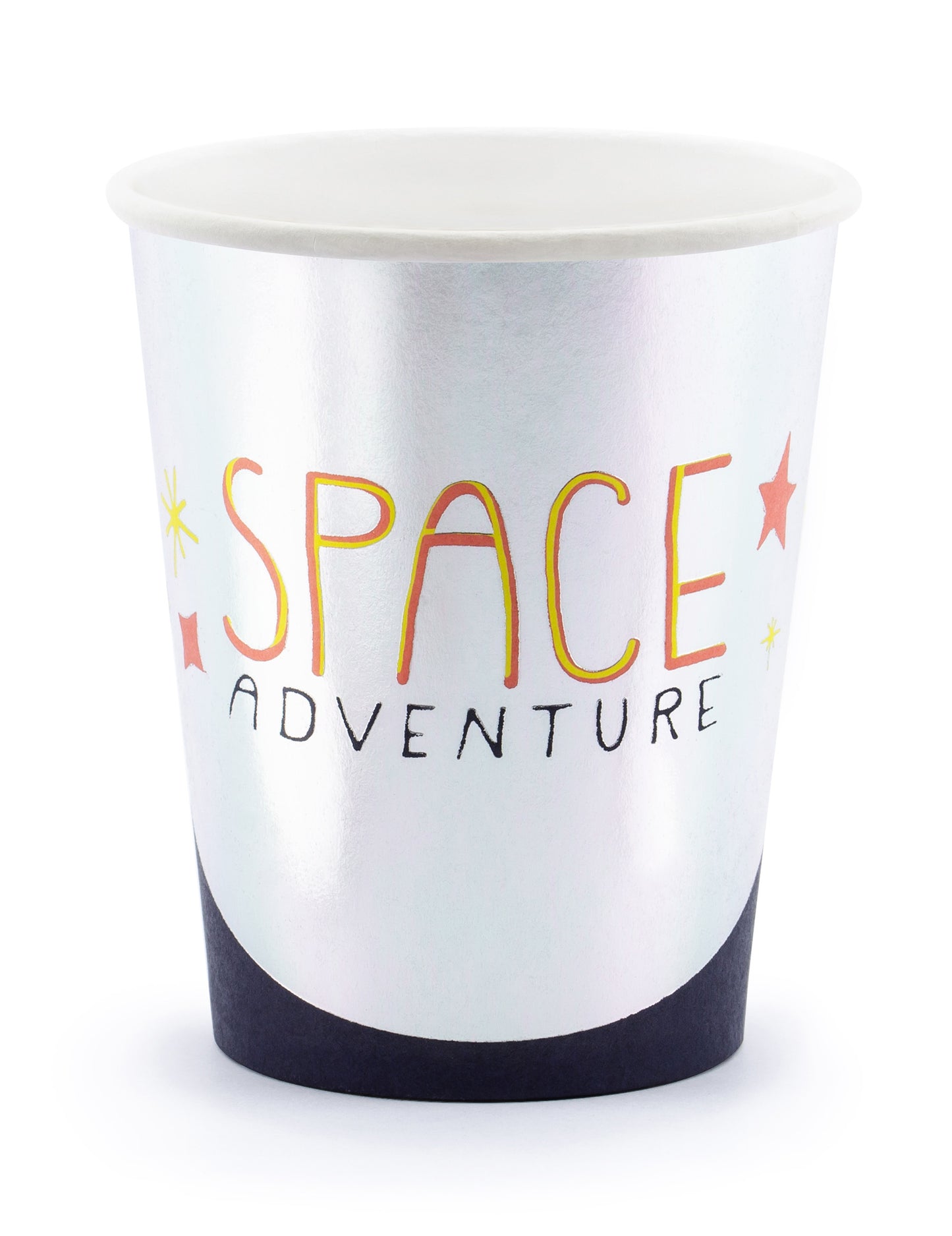 6 lepenkových šálků Space Adventure 200 ml