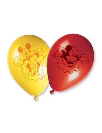 8 Mickey Mouse Latex Balloons