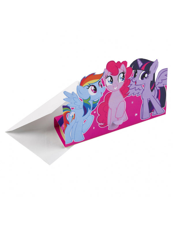 8 My Little Pony Invitation Boxs