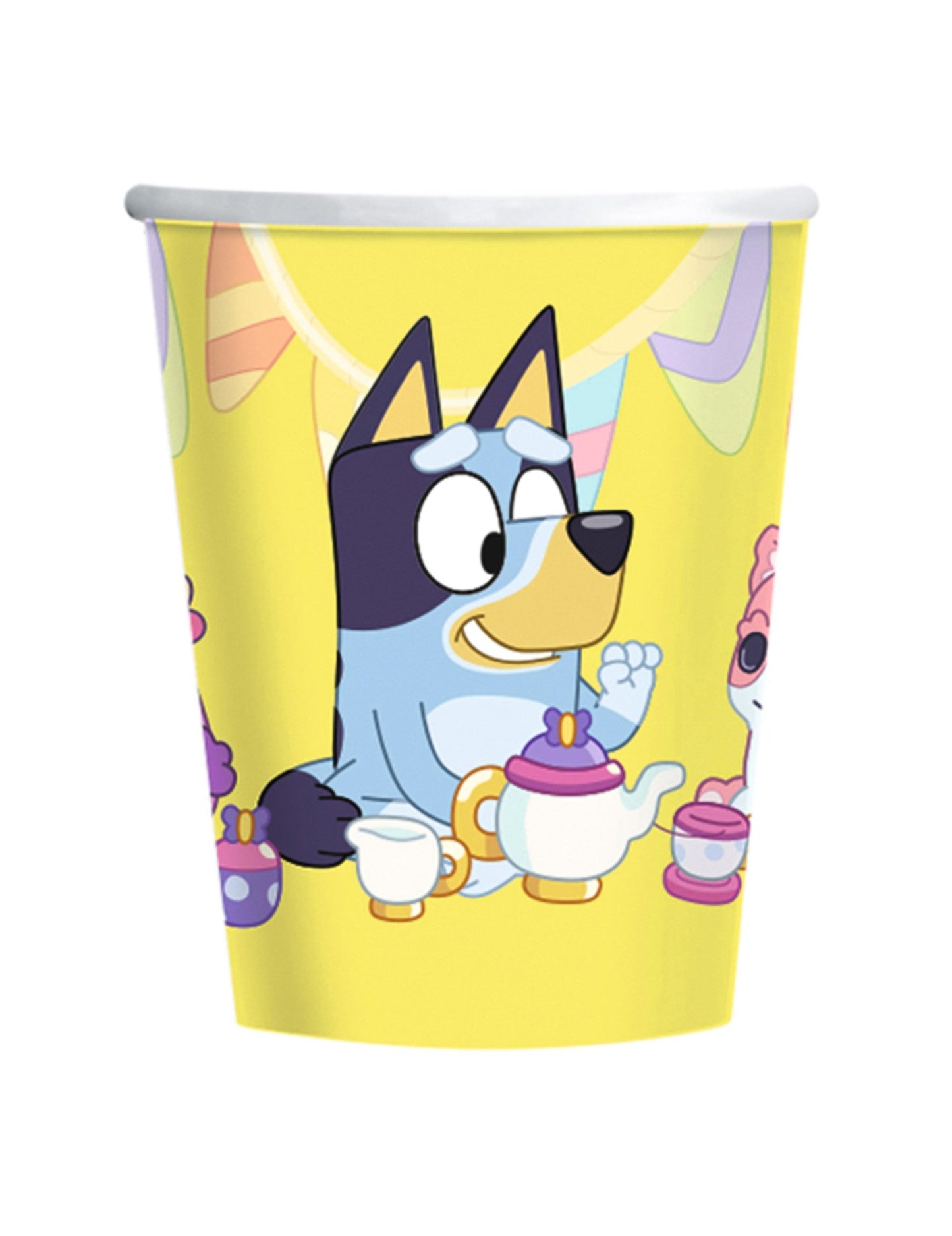 8 Bluey 266 ml kartonových šálků