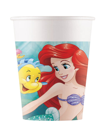 8 Ariel Cardboard Cups 200 ml