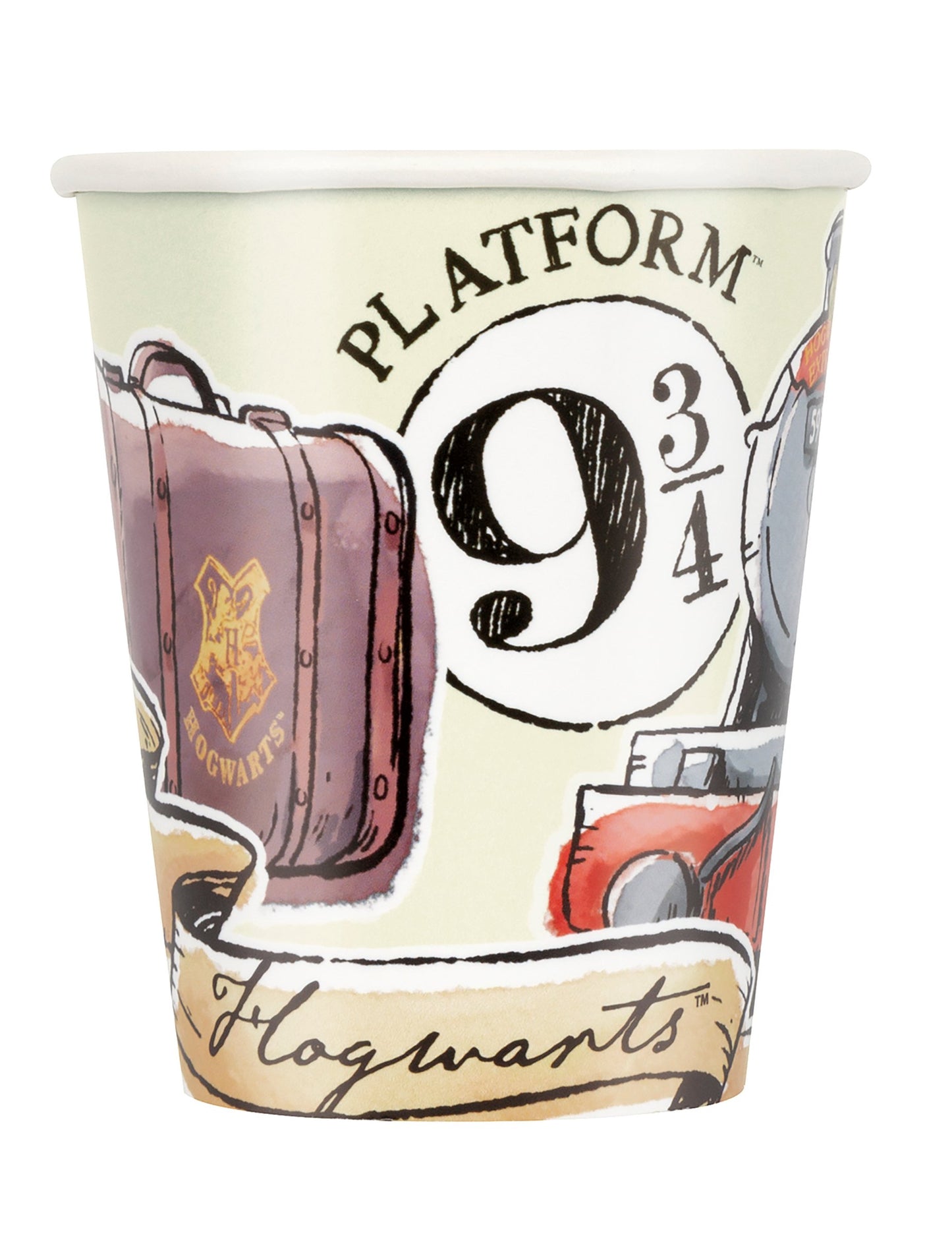 8 Harry Potter 270 ml kartonových šálků