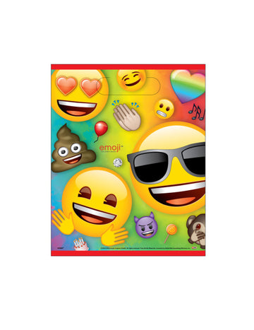 8 Emoji Rainbow Plastové dárkové tašky