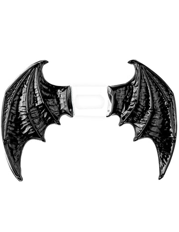 Black Demon Wings in Halloween dospělý vinyl