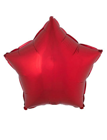 Hliníkový balón Red Star 53 x 46 cm