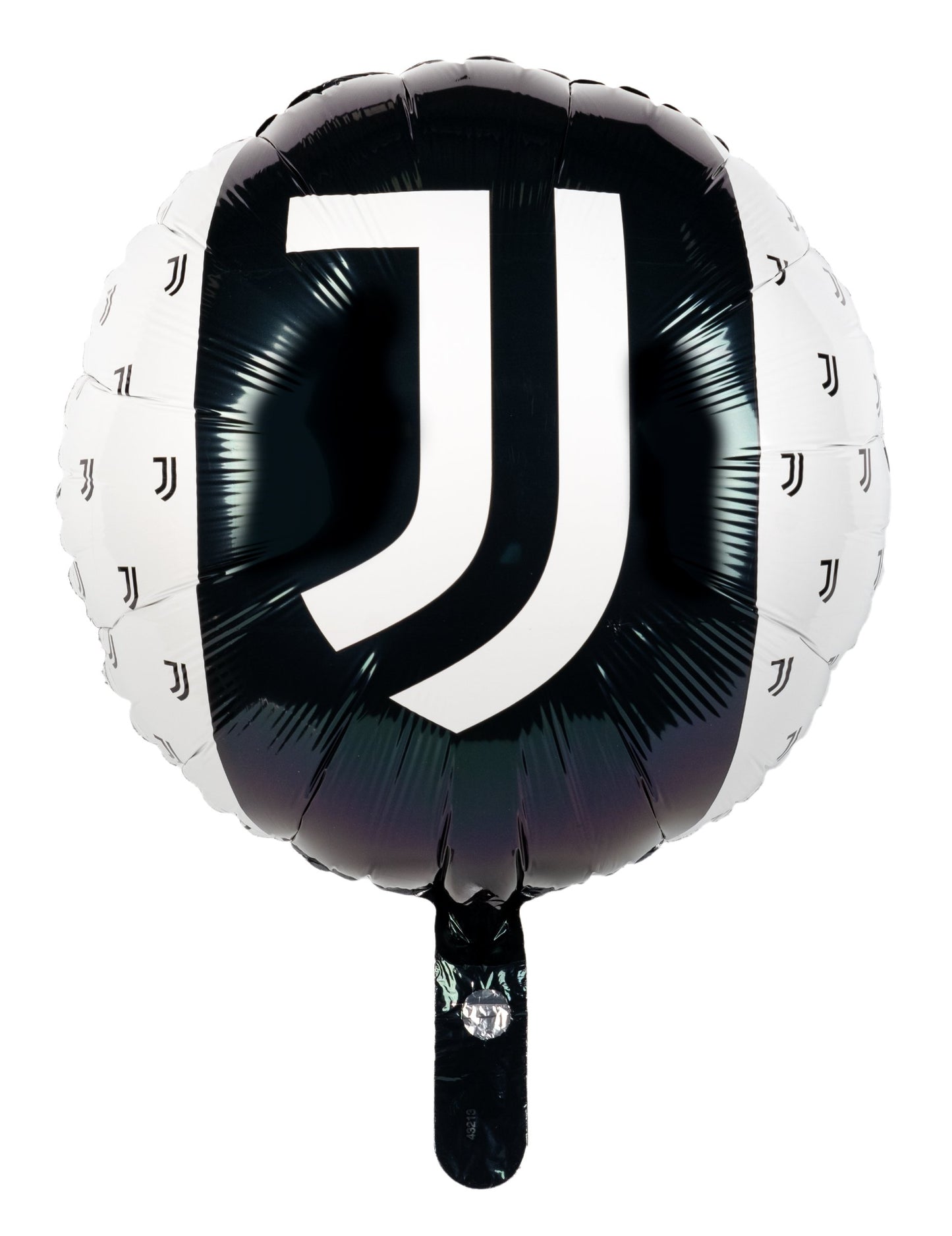 Černobílý juventus hliníkový balón 43 cm