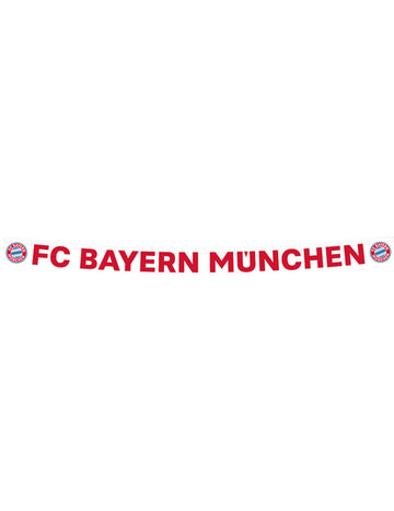 Karton Banner FC Bayern Mnichov 180 x 11 cm