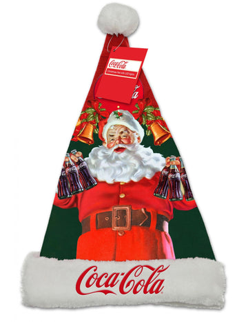 Obří světelný klobouk Coca-Cola