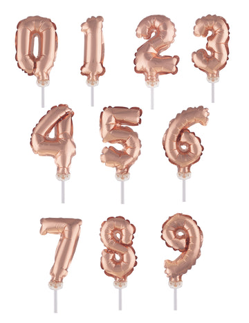 Cake Topper Ballo Rose Gold 12,7 cm