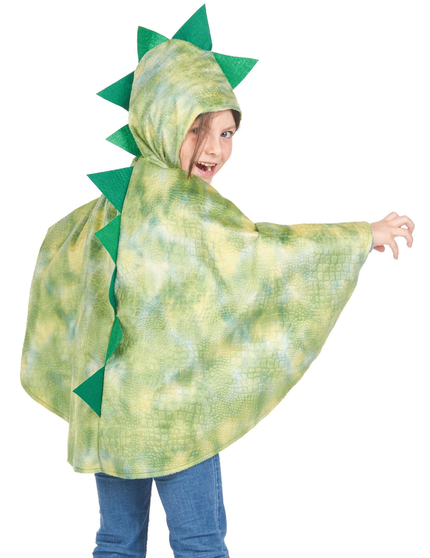 Children's Green Dinosaur Cape