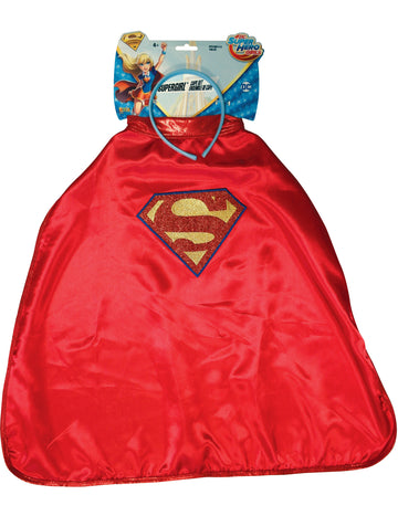 Cape a čelenka Supergirl Super Hero Girls Childry