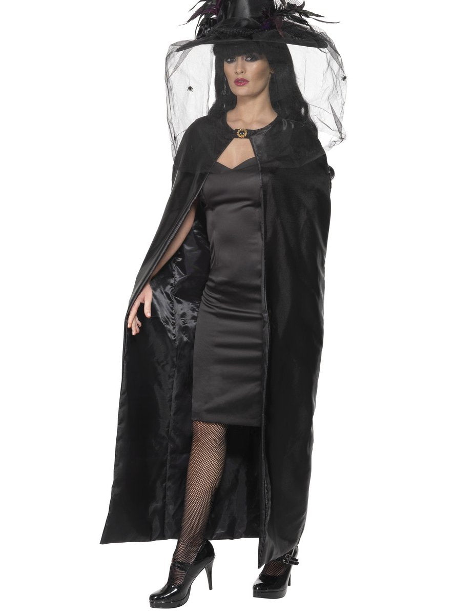 Adult Black Witch Cape