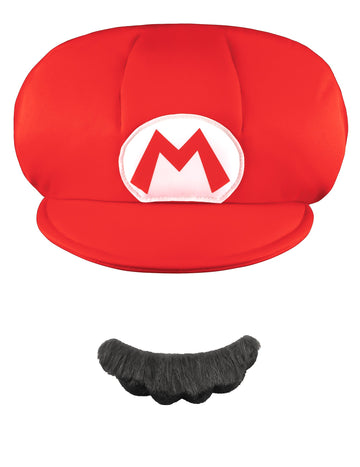 Mario Child Cap a knír