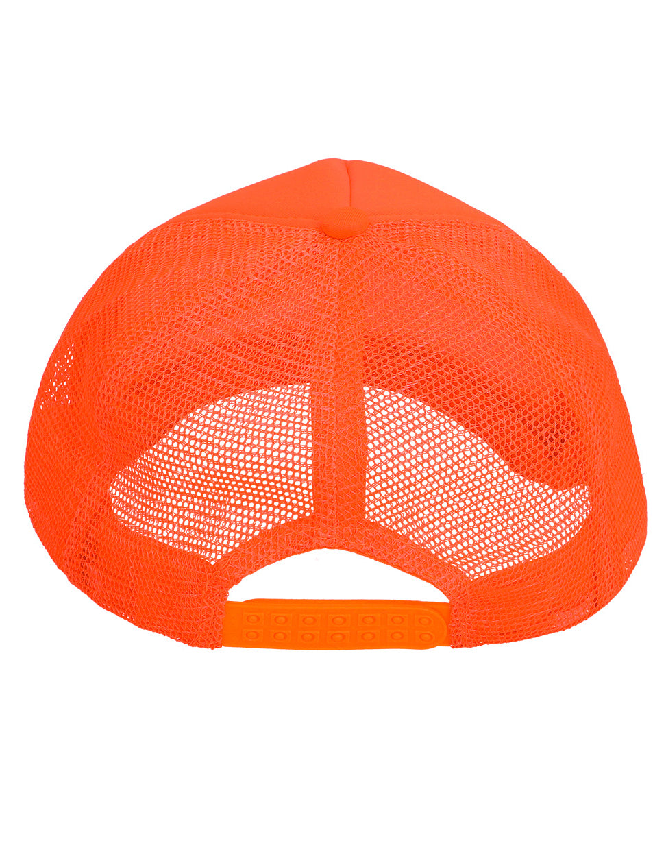 Casquette orange fluo adulte