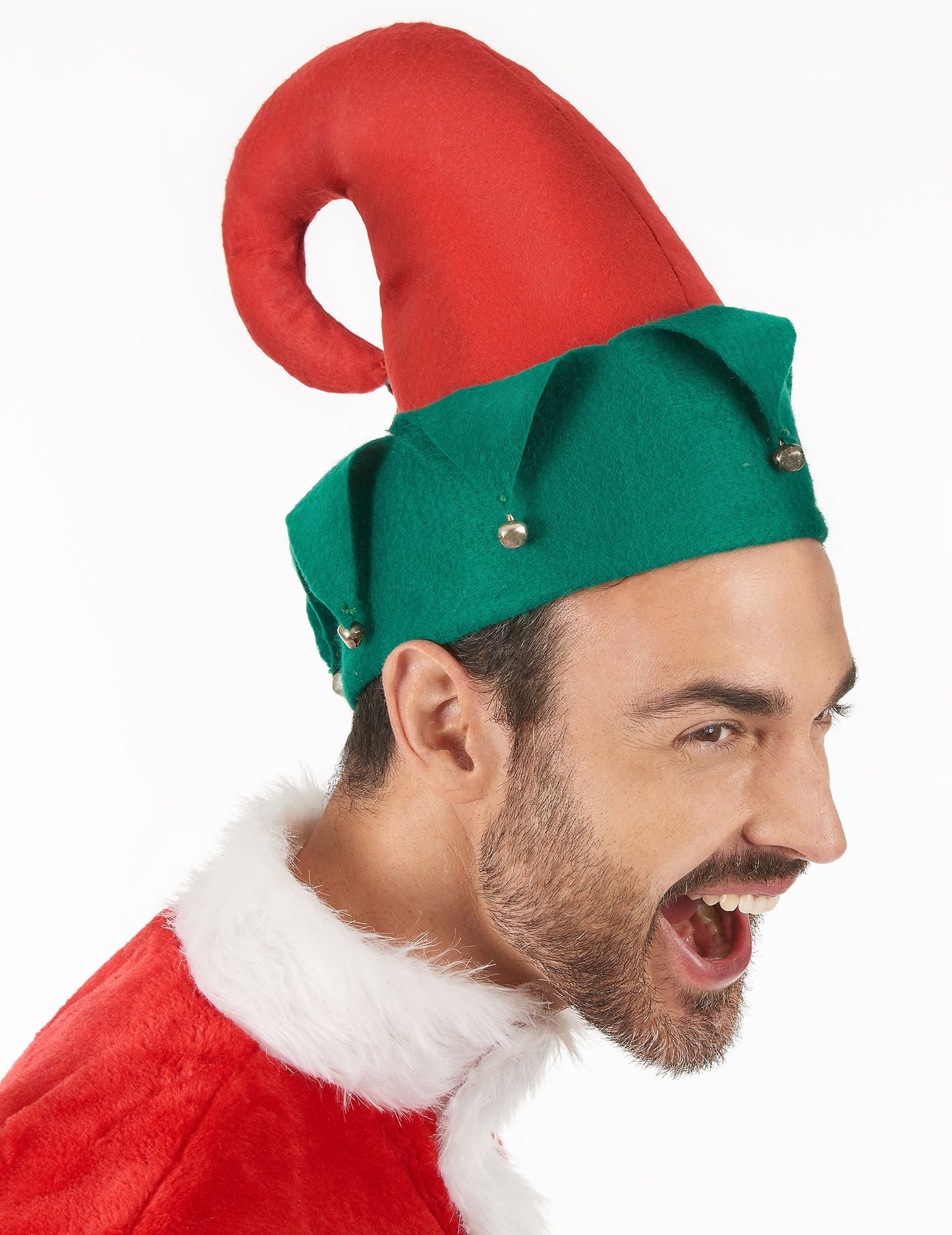 Lutin klobouk s dospělými vánočními zvonky