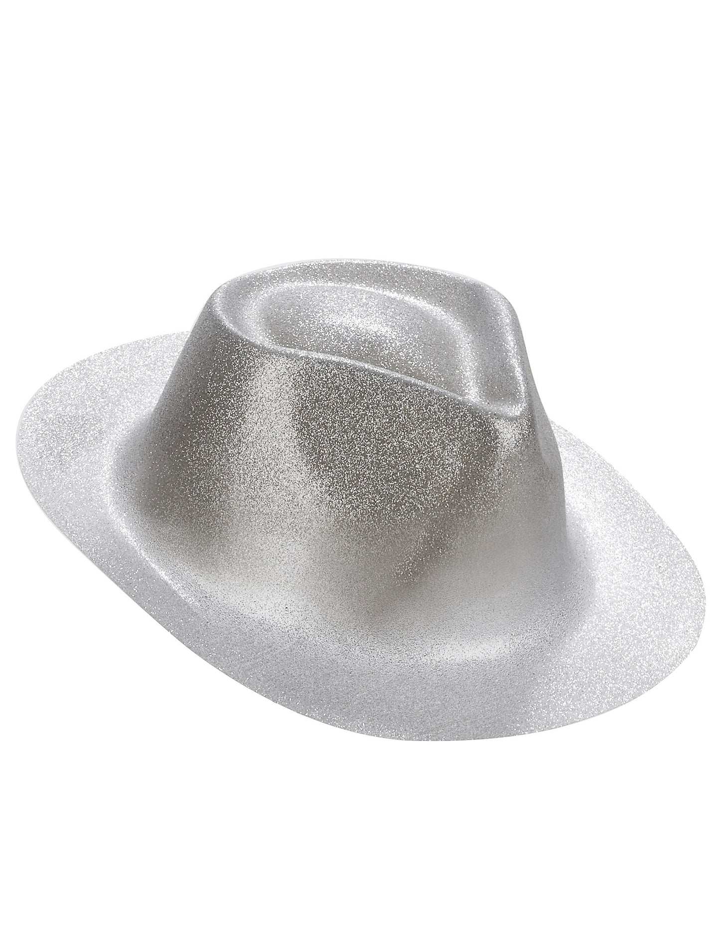 Adult Silver Glitter Hat