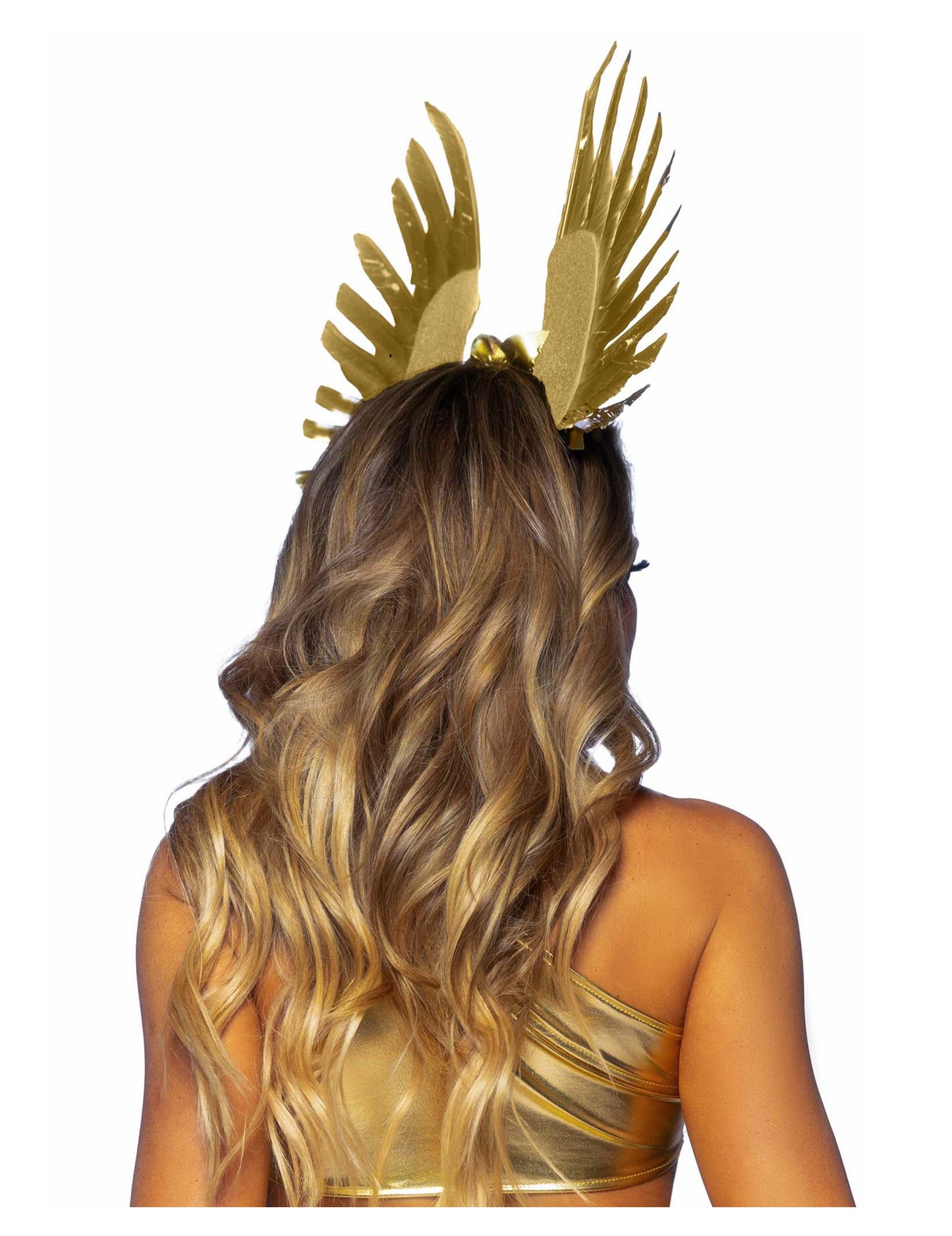 Adult Golden Angel Wings Caps