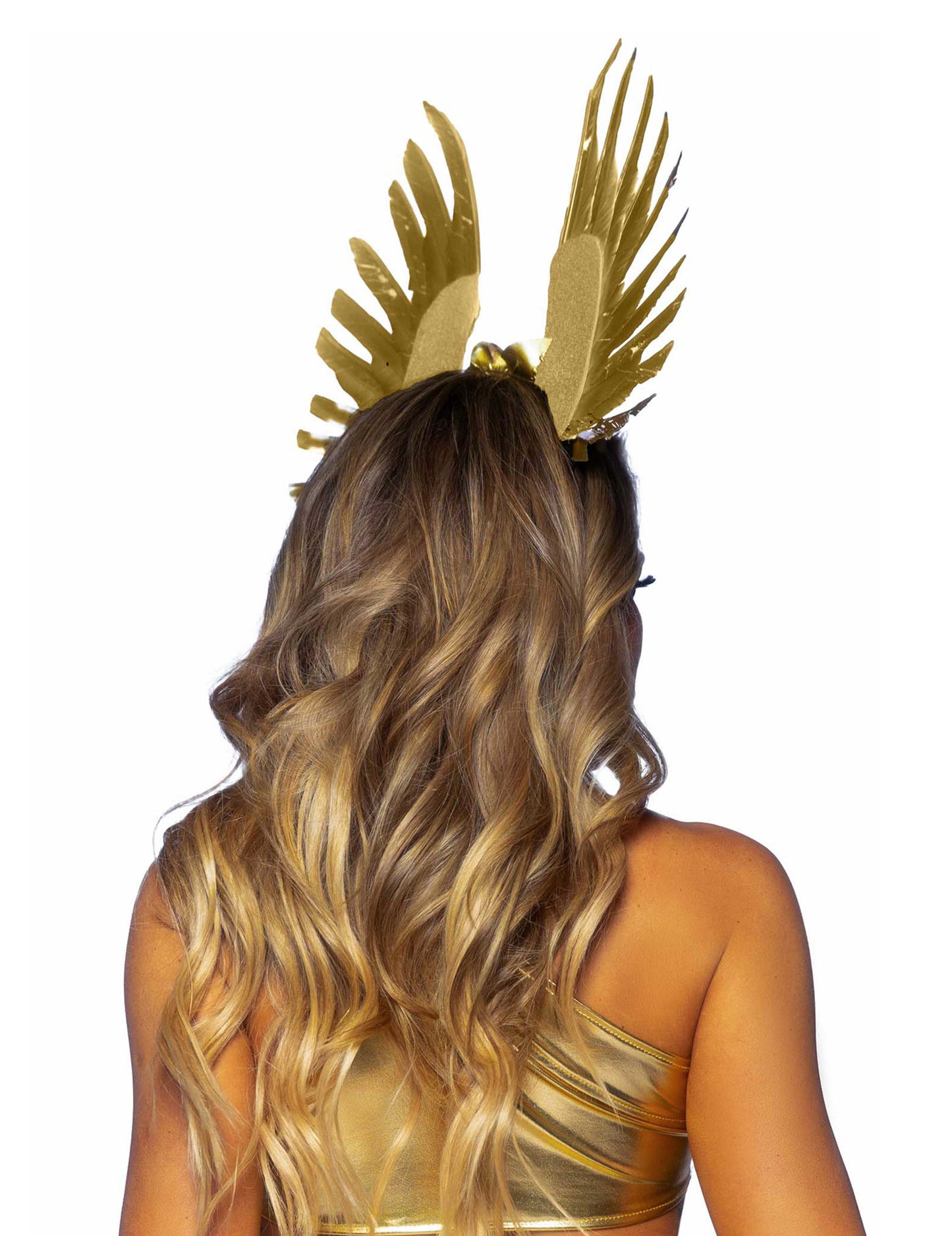 Adult Golden Angel Wings Caps