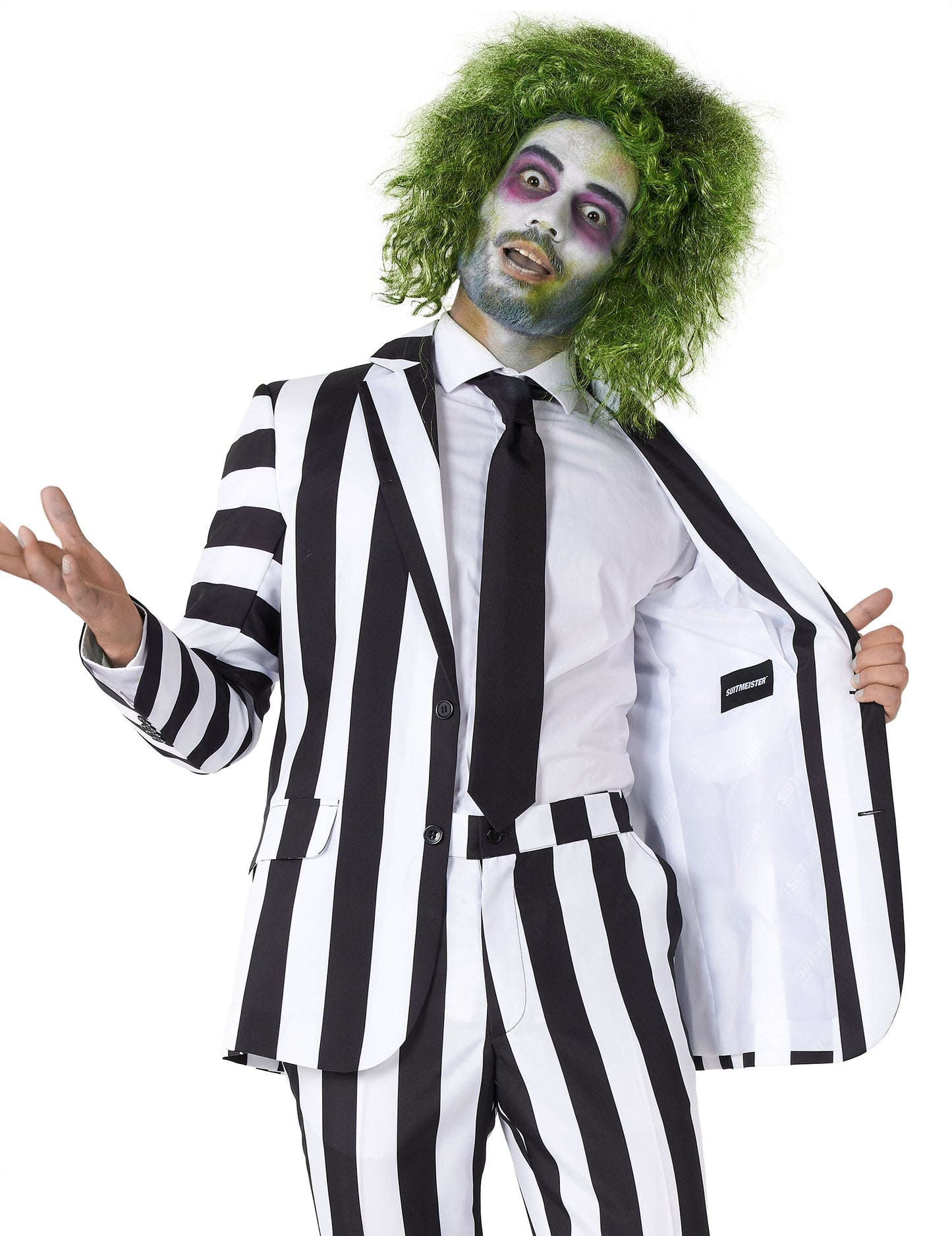 Beetlejuice Man Costume SuitMeister