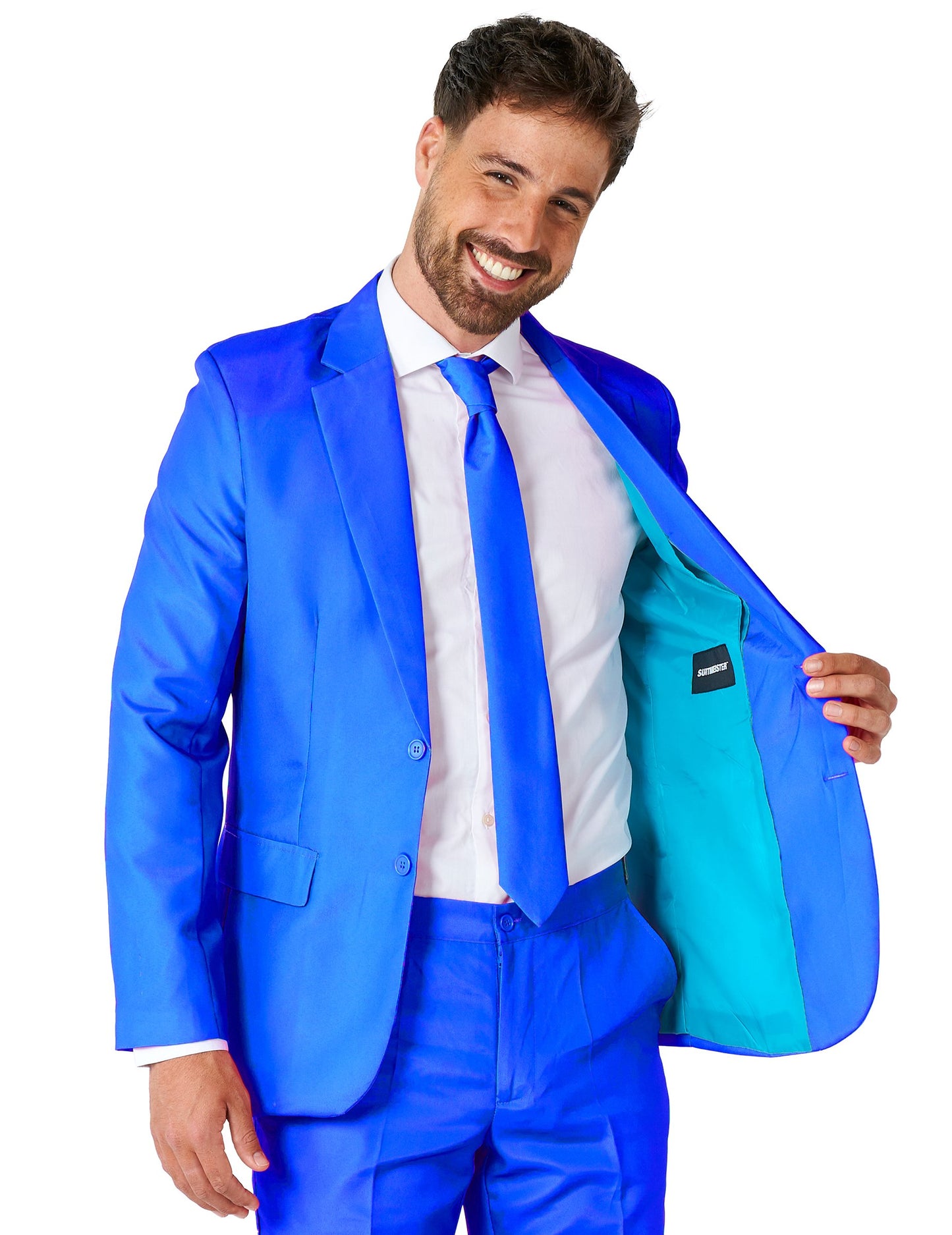 Kostým Mr. Solid Bleu Man SuitMeister