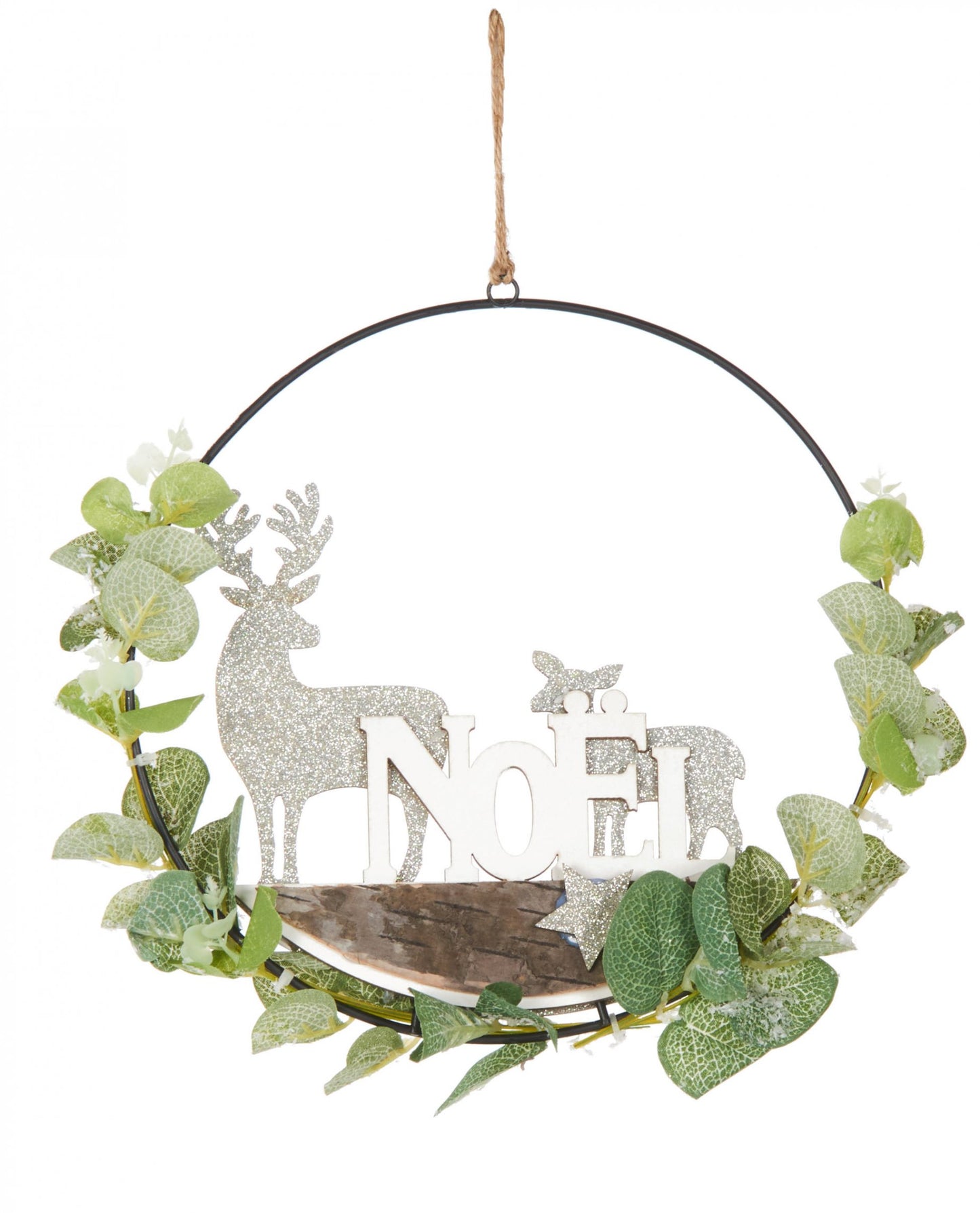 Eucalyptus Crown Crown Pole Christmas 28 cm