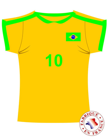 Dekorace zdi Brazílie Jersey