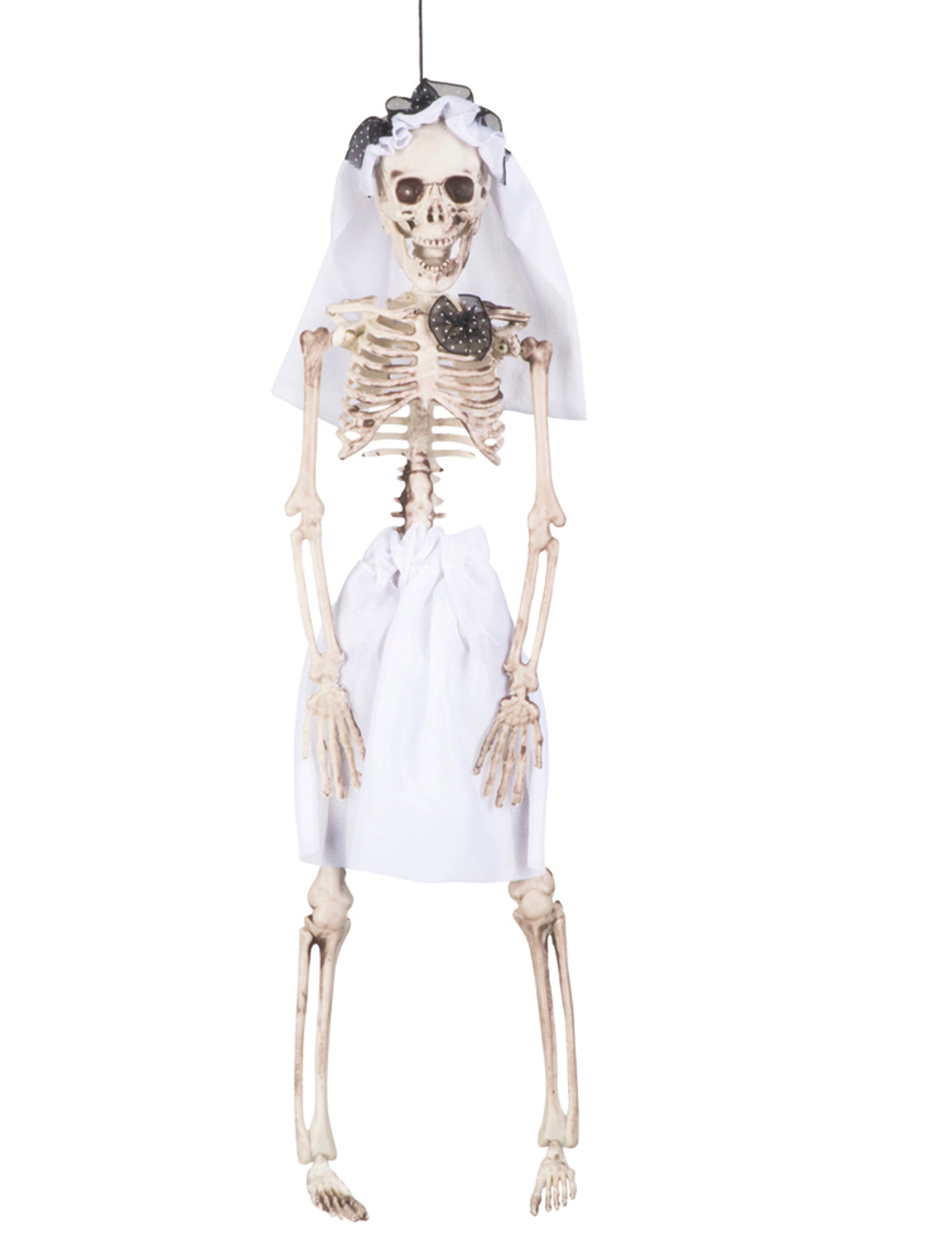 Skeleton se oženil s visící dekorací 40 cm Halloween