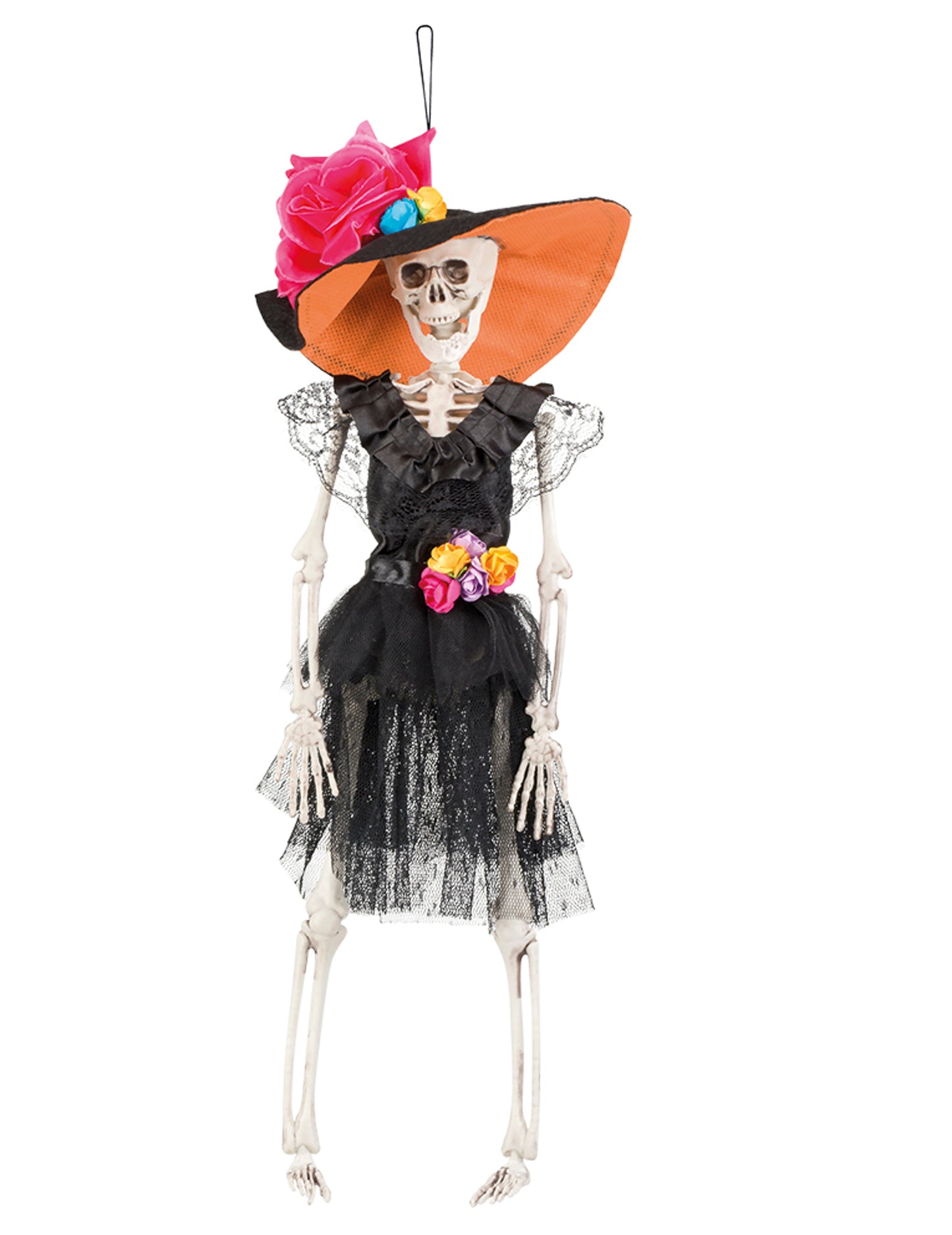 Mexičan ženatý visící dekorace 40 cm dia de los muertos