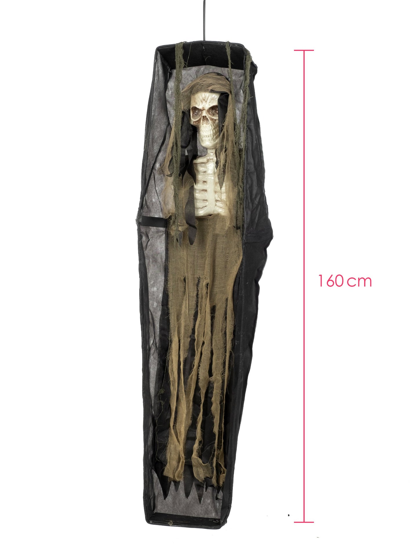 Lehká dekorace rakve 160 cm