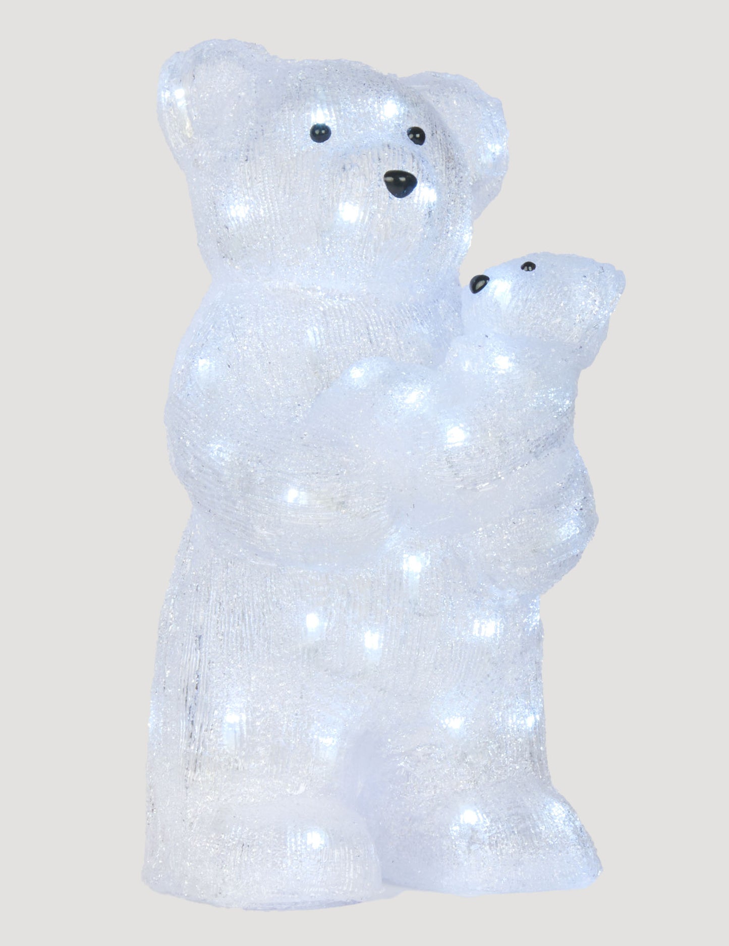 Fleece Bear Light s dítětem 44 cm