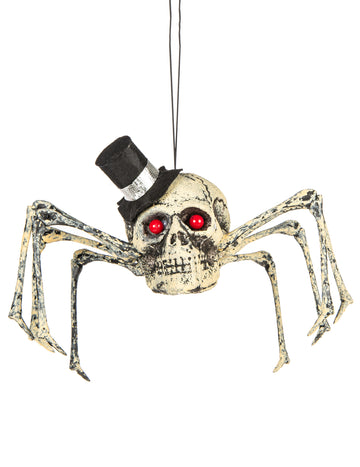 Dekorace Skeleton Spider Halloween 23 x 30 cm