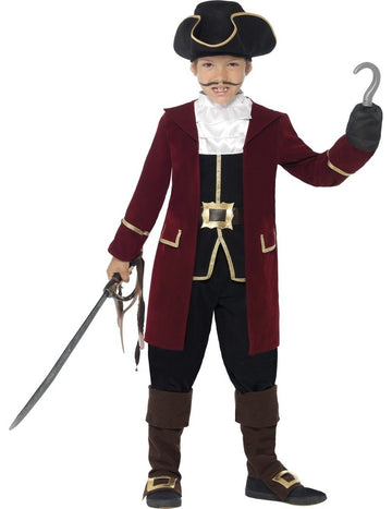 Kapitán Pirate Boy Costume