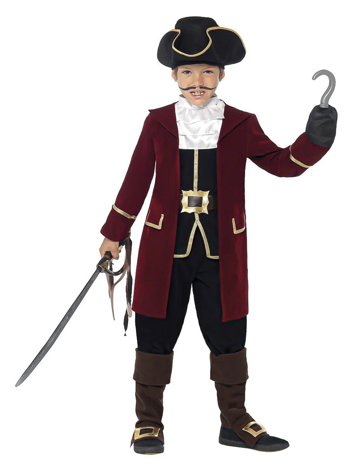 Kapitán Pirate Boy Costume