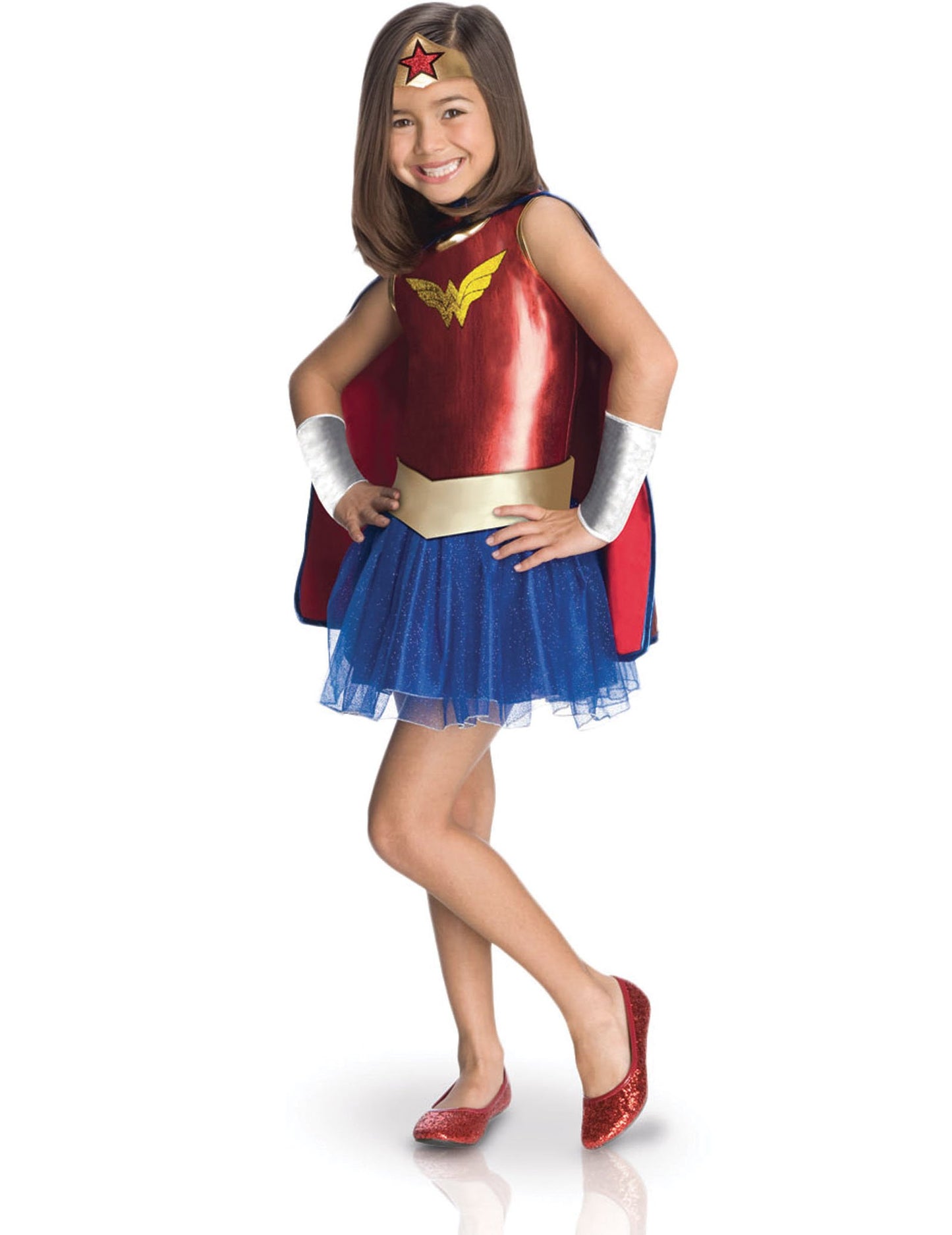 Luxusní Wonder Woman Comic Book Child Costume