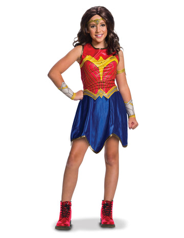 Klasický Wonder Woman Justice League Girl Costume