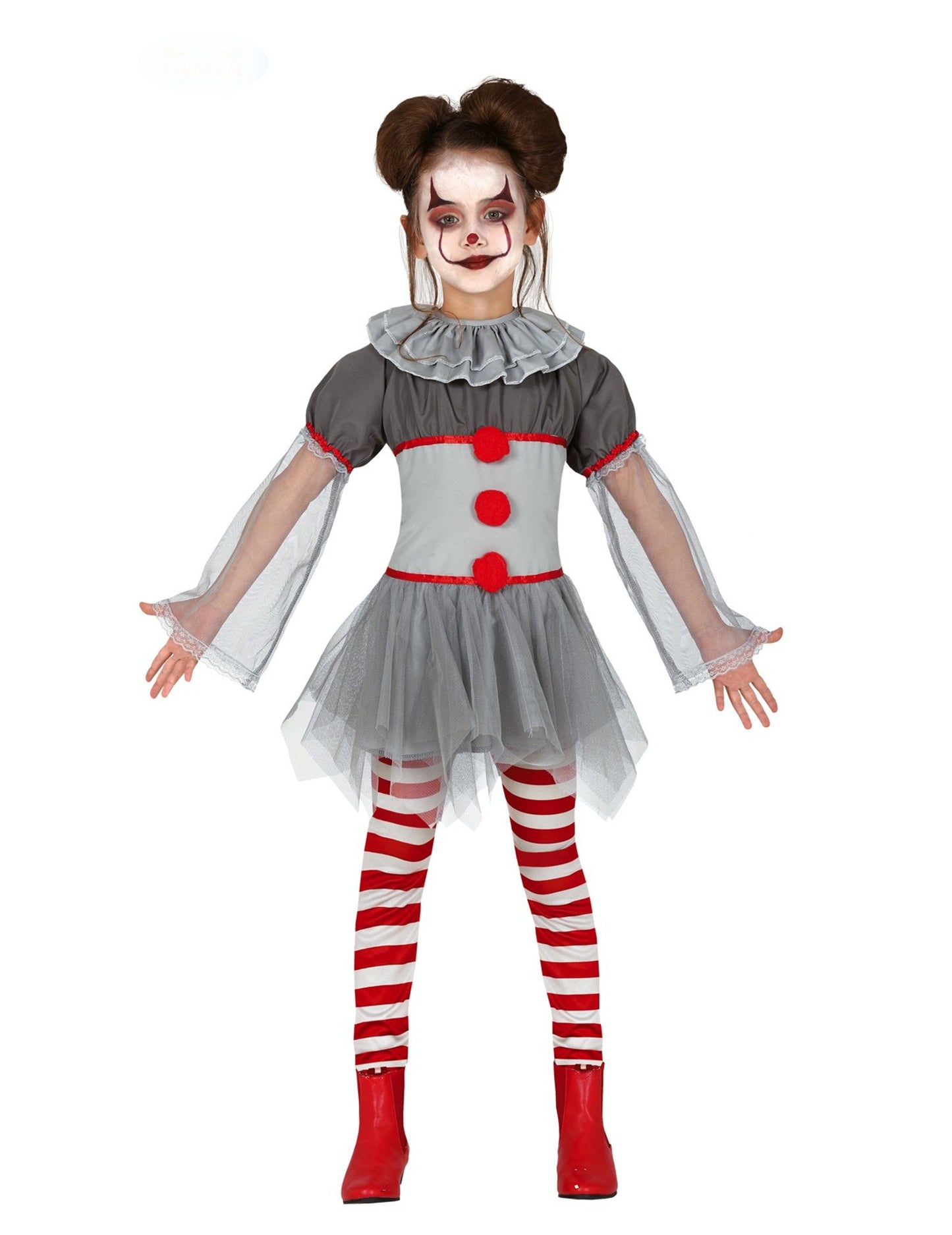 Clown Psychopath Costume Legging Girl