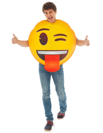 Kostým pro dospělé emoji emoji