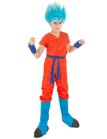 Dětský kostým Goku Saiyan Super Dragon Ball