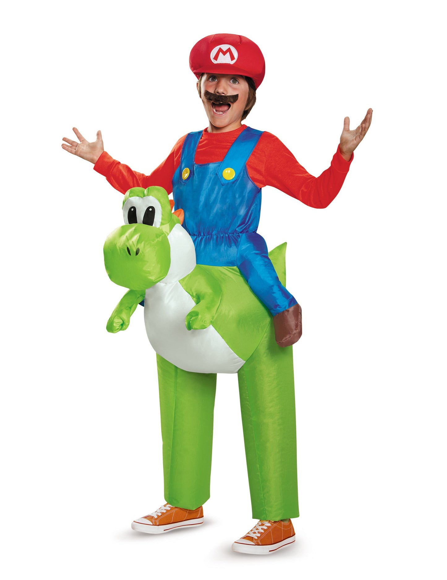 Nafukovací kostým Mario na Yoshi Nintendo