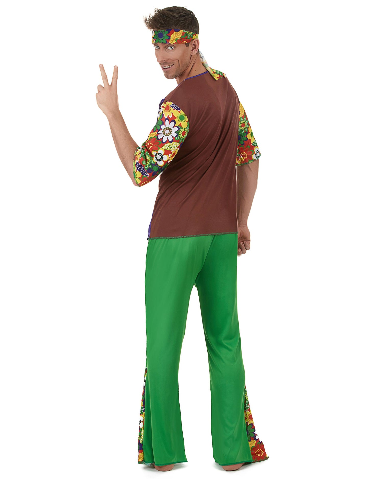 Hippie Flower Power Man Costume