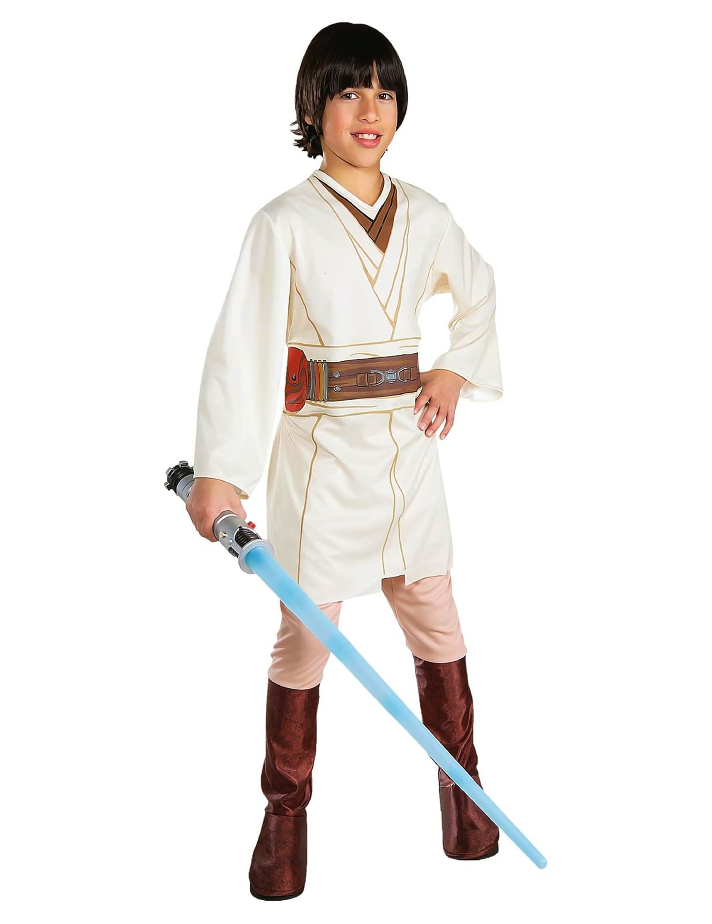 Jedi Obi-Wan Kenobi Costume s Sabre Star Wars Child Laser