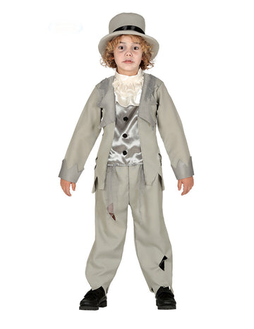 Cypický duch Ghost Ghost Gooomed Boy Costume