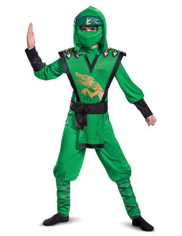 Legacy Deluxe Lloyd Ninjago- Lego Child Costume