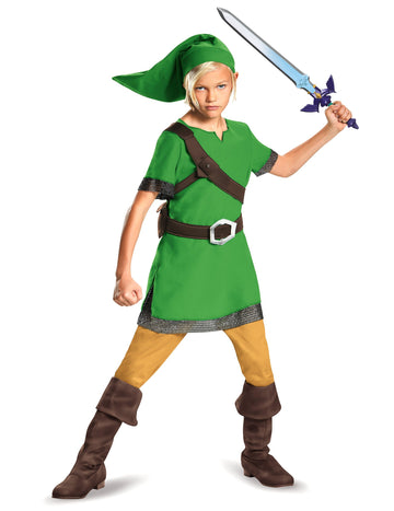 Link Zelda Classic Child Costume