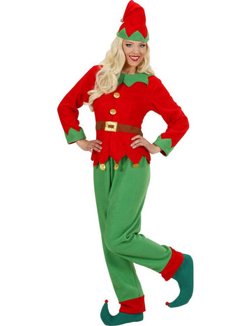 Santa Claus Lutin Costume Woman